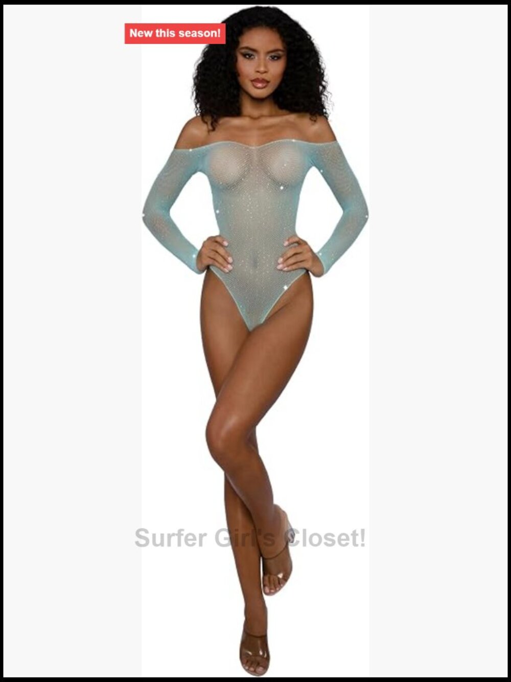 Sultry Mini Dress with Thong, 95% Nylon 5% Spandex, Bodycon Lingerie Nightgown